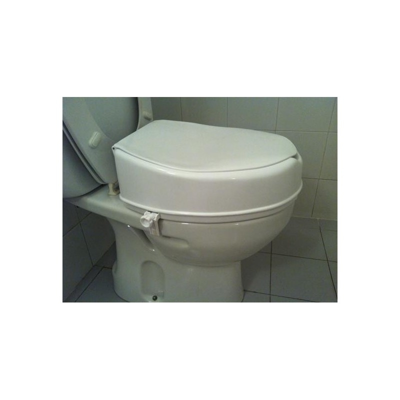 Rialzo per wc, Alzawater, Con coperchio, 10 cm, Comodo