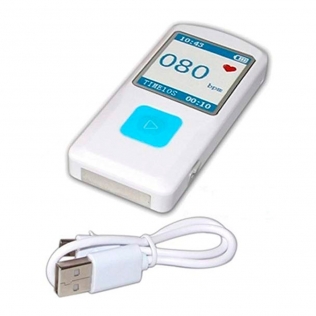 Elettrocardiografo portatile, 1 canale, Schermo, ECG, ECG100G