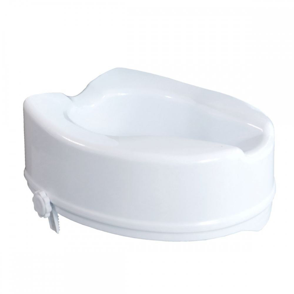 Rialzo water, Alzawater senza coperchio, Altezza, 14 cm, Plastica, Bianco, Titán