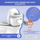 Toilette per bambini | Con suono | Secchio estraibile | Da 1 a 6 anni | Antiscivolo | Grigio | ToiKid | Mobiclinic - Foto 2