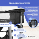 Culla 3 in 1 | Co-sleeping |Dondolo | 3 altezze regolabili| Zanzariera e cestino |Con materasso | Ruote 360° | Night| Mobiclinic - Foto 6