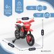 Motocicletta elettrica per bambini|Pulsanti audio|Pulsante di avanzamento|Led|Ruote da allenamento|Batteria|MobiCross|Mobiclinic - Foto 8