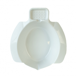 Bidet portatile | Bidet per disabili | Con portasapone | Plastica | Bianco