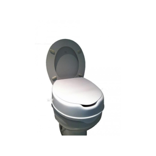 Rialzo per wc | Alzawater | Con coperchio | 10 cm | Comodo | Pratico