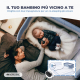 Culla co-sleeping | Altezza regolabile | Apertura laterale | Fino a 15 kg | Borsa | Facile da montare | Moon | Mobiclinic - Foto 3