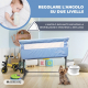 Culla co-sleeping | Altezza regolabile | Apertura laterale | Fino a 15 kg | Borsa | Facile da montare | Moon | Mobiclinic - Foto 6