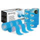 Confezione Kinesiotape | Bendaggio neuromuscolare | 12pz | 5cm X 5 mt | Mobitape | Mobiclinic - Foto 2