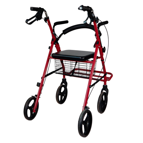 Mobiclinic®, Deambulatore per anziani, Pieghevole, Leggero, Augusto,  Alluminio, Con cestino, Regolabile, Gambe e maniglie regolabili, Marchio  europeo, Seduta e 4 ruote, per adulti o disabili : : Salute e cura  della persona