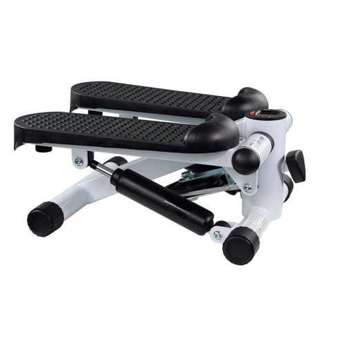 Step machine, Elastici, Tonifica gambe e braccia, Schermo LCD, Velocità  max. 120 kg, Acciaio