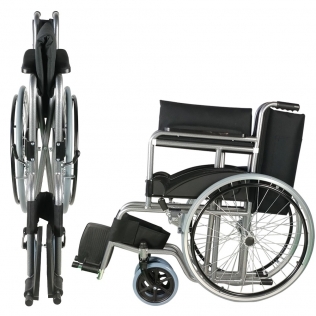Woord Leuk vinden schermutseling Opvouwbare rolstoel | Zelfrijdend | Lichtgewicht | Valencia | Clinicalfy