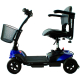 Scootmobiel | Auton. 10 km | 4 wielen | Compact | 12V | Blauw | Model Virgo | Mobiclinic - Foto 1