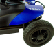 Scootmobiel | Auton. 10 km | 4 wielen | Compact | 12V | Blauw | Model Virgo | Mobiclinic - Foto 4