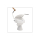 Toilet Seat Elevator | With Lid and Armrests | White | Aquatec 900 | Invacare - Foto 2