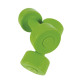 Set van 2 vinyl dumbbells, voor thuis of in de sportschool, sterk en duurzaam - Foto 3