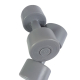 Set van 2 vinyl dumbbells, voor thuis of in de sportschool, sterk en duurzaam - Foto 2