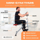 Bodybuilding uitrusting | Squats | Bilspieren | Opvouwbaar | Verstelbaar stuur | Staal | Max. 100 kg | VitalFit | Mobiclinic - Foto 4