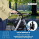 Rollator met 4 wielen | Opvouwbaar en verstelbaar | Mandje en zitting | Blauw | Dehesa | Mobiclinic - Foto 4