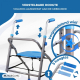 Light Aluminium Rollator | Ergonomic Seat | Baby Blue | Future | Mobiclinic - Foto 2