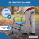 Light Aluminium Rollator | Ergonomic Seat | Baby Blue | Future | Mobiclinic - Foto 6