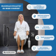 Toiletverhoger | PVC | Vaste gewatteerde armleuningen | Cibeles | Mobiclinic - Foto 6