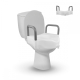 Toiletverhoger | PVC | Vaste gewatteerde armleuningen | Cibeles | Mobiclinic - Foto 1