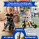 5 in 1 driewieler | Evolutionair | Verstelbaar stuur |Max 25kg | Licht | 1,5 jaar - 5 jaar | Geel | Chase|Mobiclinic - Foto 5