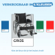 Rolstoel | Inklapbaar | Groot wiel | Stevig | Zwart | Alcazaba | Mobiclinic - Foto 5