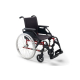 Breezy Premium (formerly 250) foldable wheelechair in red, with 24" wheels - Foto 1