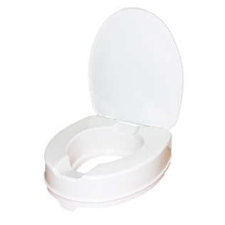 Toilet seat raiser | 10 cm lid