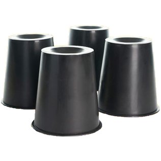 Bedverhogers en stoelverhogers | 4 stuks | 15x7x15 cm |