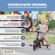 Driewieler 3 in 1 | Evolutief | Verstelbaar | Max 25 kg | 18 maanden tot 5 jaar | Lichtgewicht | LULU Zwart |Mobiclinic - Foto 8