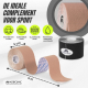 Set van 2 Kinesiotape | Zwart en Beige | Neuromusculaire Bandage | 5mx5cm | Mobitape | Mobiclinic - Foto 1