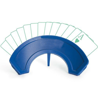 Card holder | Curved | Blue