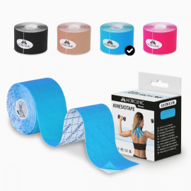 Kinesiotape , Opatrunek kinezjologiczny, Kolor niebieski, Mobiclinic