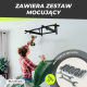 Drążek do podciągania na ścianie | Z haczykami na akcesoria | Zawiera zestaw do mocowania | Do 100kg | Model K2 | Mobiclinic - Foto 2