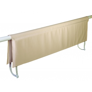 Protector de trilho duplo | Para cama | Acolchoado | 150x38cm