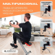 Equipamento de musculação | Agachamento | Glúteos | Dobrável | Guiador ajustável | Aço | Máx. 100kg | VitalFit | Mobiclinic - Foto 5