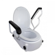 Alteador de sanita | com tampa | 17 cm | Ajustável | Inclinável | Apoios de braços dobráveis | Branco | Tajo | Mobiclinic - Foto 1