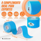 Pack de 4 Kinesiotape | Rosa, Azul, Preto e Beige | Venda neuromuscular | 5mx5cm | Mobitape | Mobiclinic - Foto 1