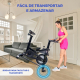 Bicicleta giratória | Ajustável | Controle de treinamento | Máx. 120 kg | Volante 6 kg | Teide | Mobiclinic - Foto 8