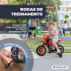 Motocicleta Elétrica Infantil| Botões de Som | Botão de Avanço | Luz | Rodas de Treinamento | Bateria | MobiCross | Mobiclinic - Foto 3