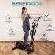 Bicicleta elíptica | 8 resistências | Tela LCD | Guiador ergonômico | Antiderrapante | Até 100 kg | ATLAS | Mobiclinic - Foto 4