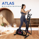 Bicicleta elíptica | 8 resistências | Tela LCD | Guiador ergonômico | Antiderrapante | Até 100 kg | ATLAS | Mobiclinic - Foto 10