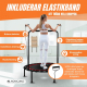 Rund fitnessstudsmatta |hopfällbar |Max 150kg |Justerbart armstöd |Lagtagbart | 101x101x118cm |Kangumobi |Mobiclinic - Foto 5