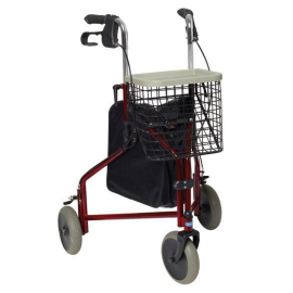 Delta vuxna 3 hjul rollator